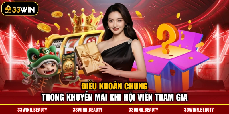 Điều khoản chung trong khuyến mãi khi hội viên tham gia